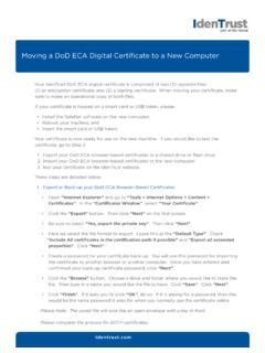 copy smart card certificate|Moving a DoD ECA Digital Certificate to .